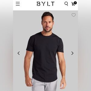 BYLT Basics Men's Charcoal Tee